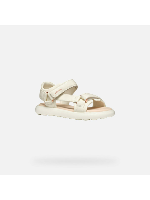 Geox Krem djevojčinske sandale Geox Puffypop