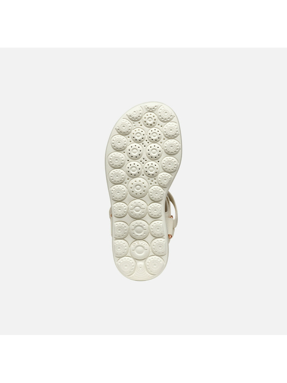 Geox Krem djevojčinske sandale Geox Puffypop