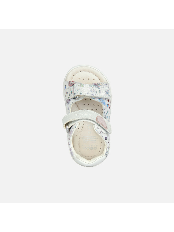 Geox Djevojčice prve korake Geox Macchia Krem