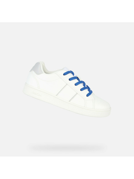 Geox Bijele dječačke tenisice Geox Eclyper