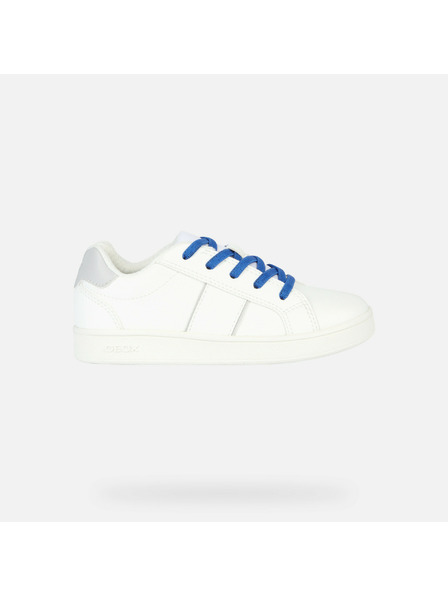 Geox Bijele dječačke tenisice Geox Eclyper