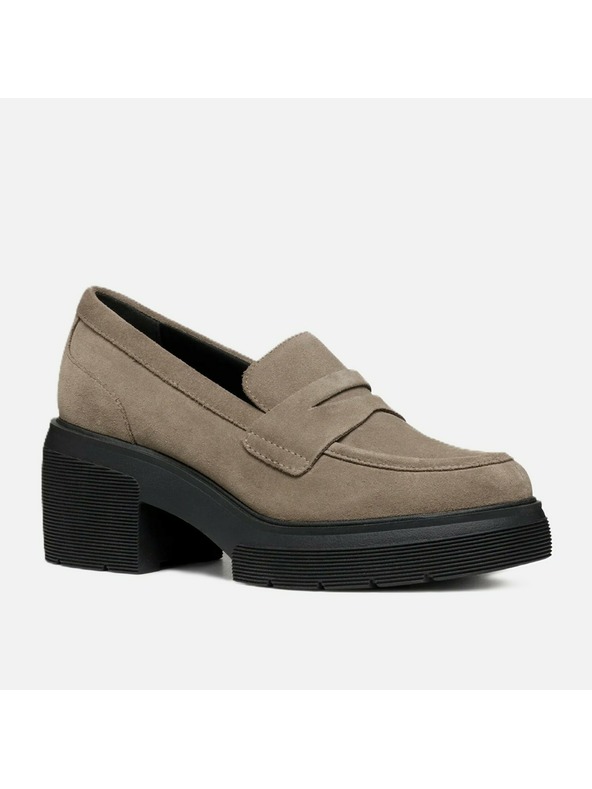 Geox Bež ženske mokasinke Geox Spherica