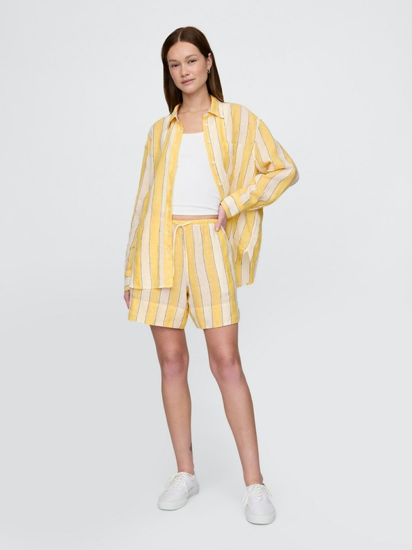 GAP GAP lanene kratke hlače