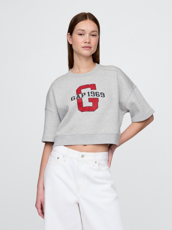 GAP Oversize crop duks VintageSoft Americana GAP