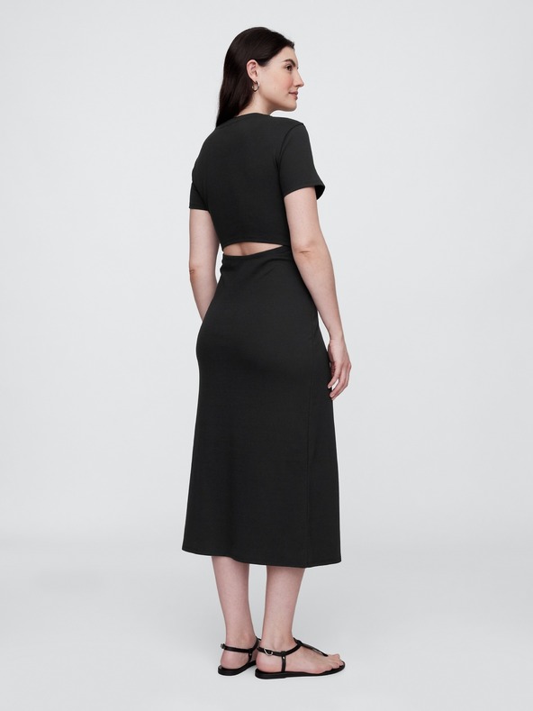 GAP Pletene midi haljine s prorezima GAP