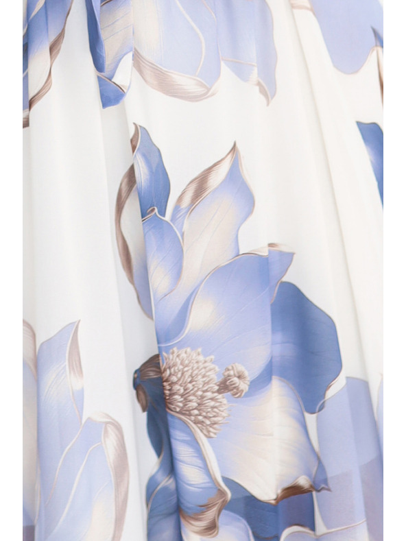 numoco Romantične haljine s preklopnim izrezom i laglanim rukavima