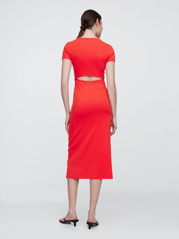 GAP Pletene midi haljine s prorezima GAP