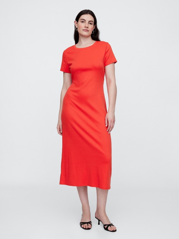 GAP Pletene midi haljine s prorezima GAP