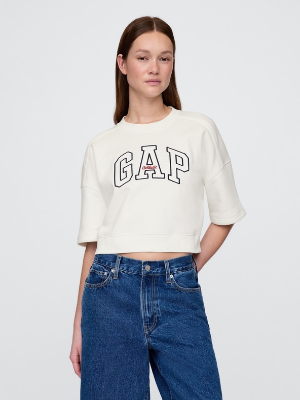 GAP Oversize crop duks VintageSoft Americana GAP