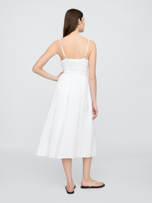 GAP Muselinske maksi haljine s džepovima GAP