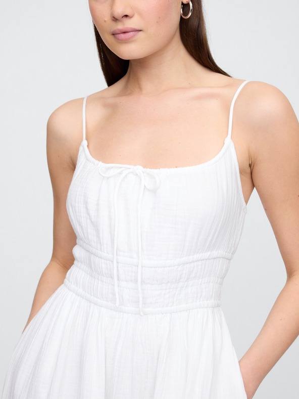 GAP Muselinske maksi haljine s džepovima GAP