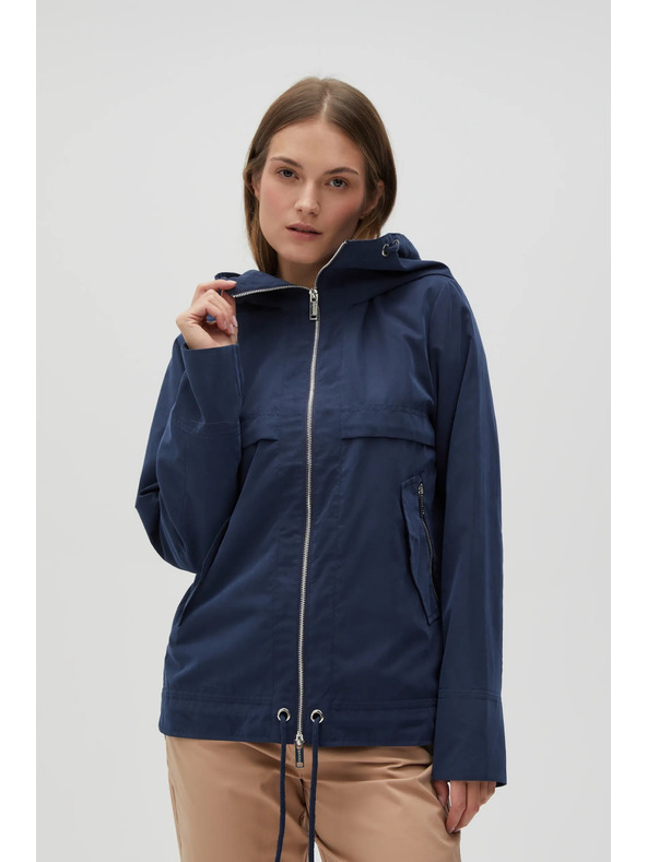 Moodo Tamno plava ženska jakna