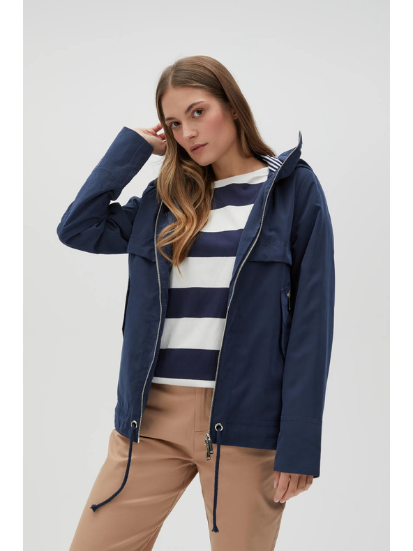 Moodo Tamno plava ženska jakna