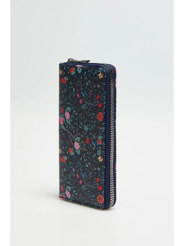 Moodo Tamno plavi šareni novčanik