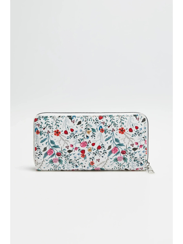 Moodo Bijeli šareni novčanik