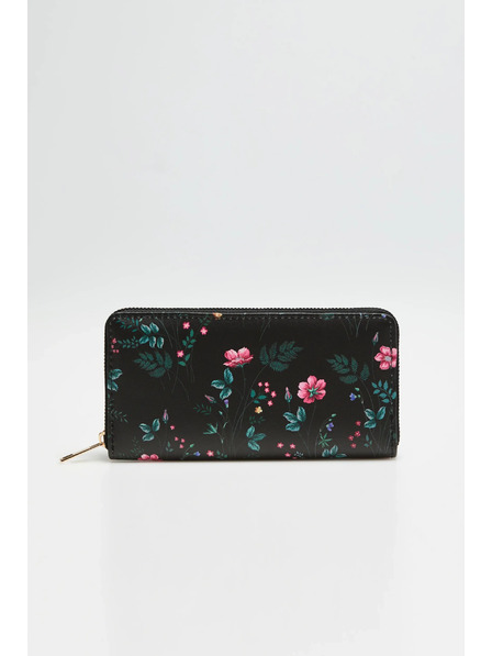 Moodo Crni šareni novčanik