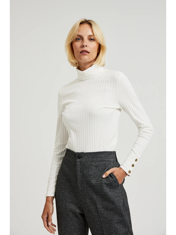 Moodo Svijetli ženski top s dugim rukavima