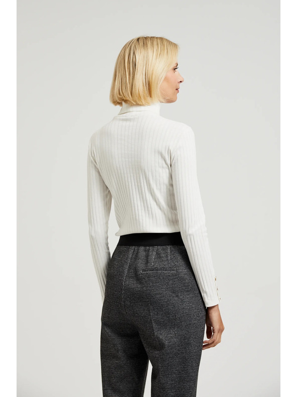 Moodo Svijetli ženski top s dugim rukavima