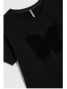 Moodo Crna majica s kratkim rukavima
