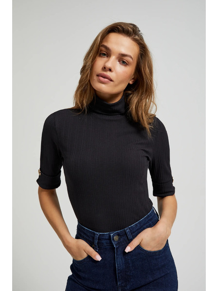 Moodo Crna ženska majica