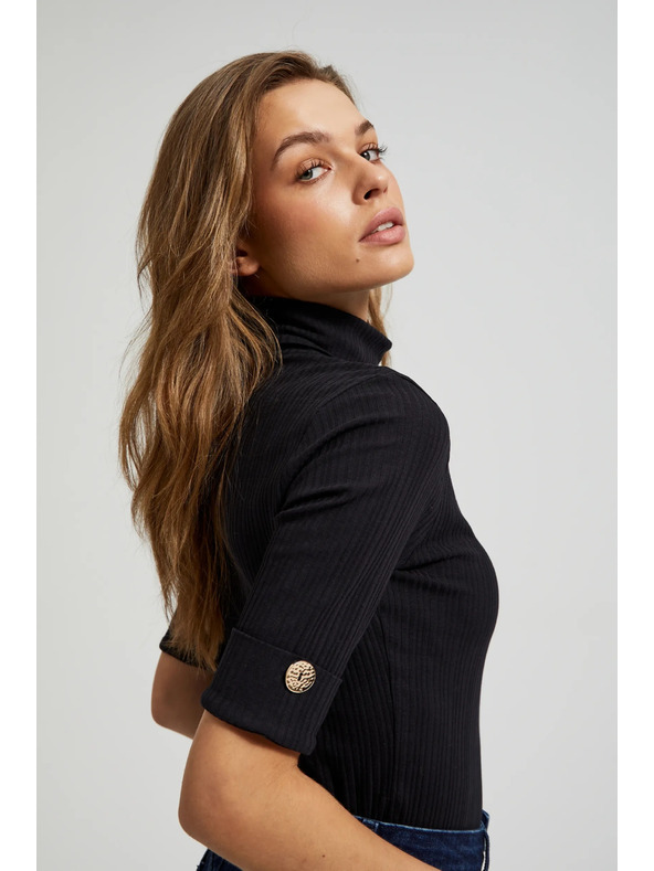Moodo Crna ženska majica