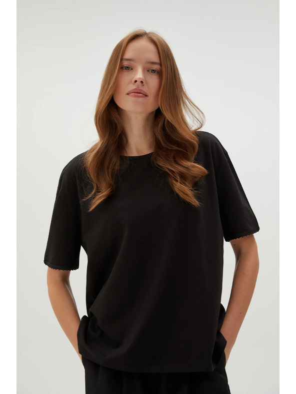 Moodo Crna ženska majica