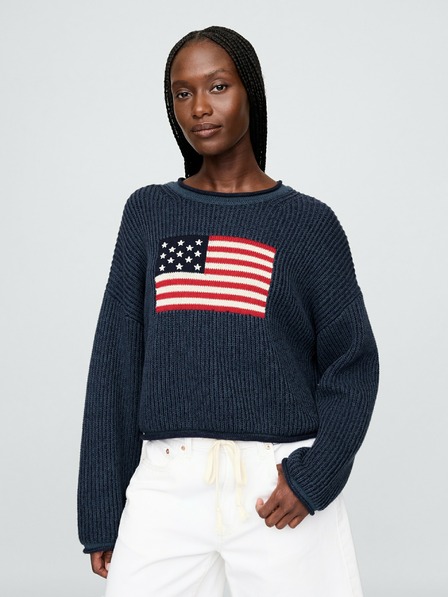 GAP Oversize crop pulover Americana GAP