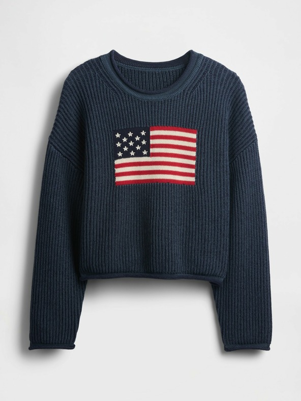GAP Oversize crop pulover Americana GAP