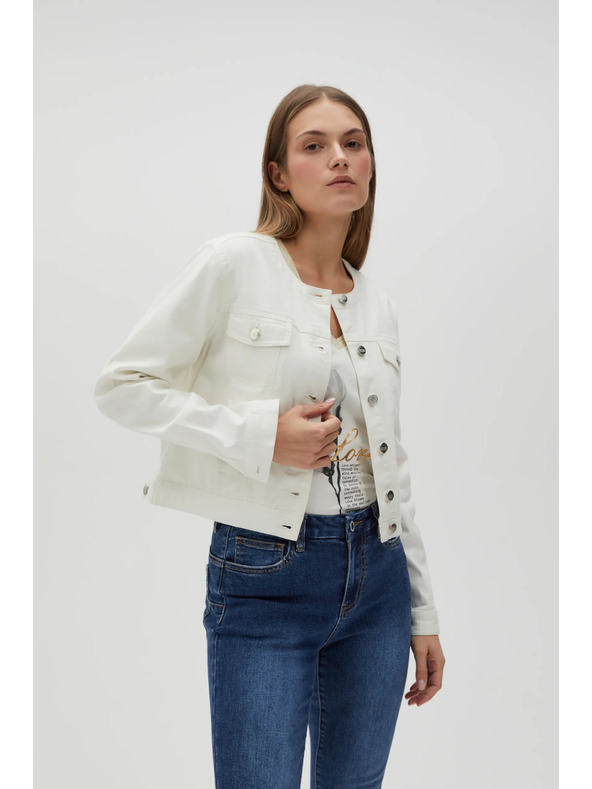 Moodo Bijela ženska Moodo jakna