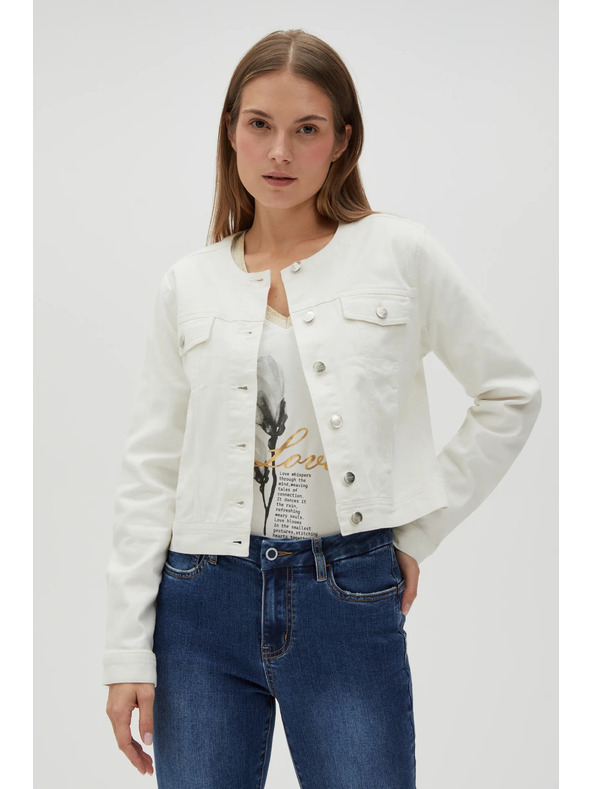 Moodo Bijela ženska Moodo jakna