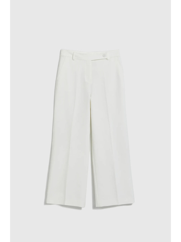 Moodo Bijele ženske hlače Moodo