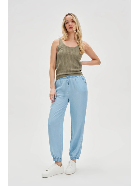 Moodo Svijetloplave ženske hlače Moodo