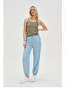 Moodo Svijetloplave ženske hlače Moodo