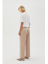 Moodo Bež ženske svečane hlače Moodo
