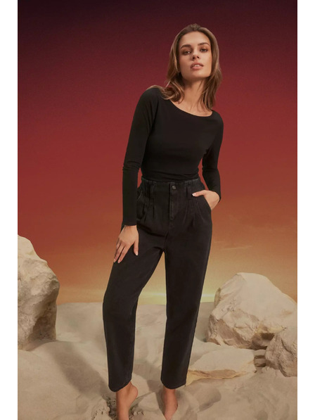 Moodo Crne hlače Moodo