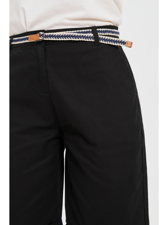 Moodo Crne ženske kratke hlače Moodo