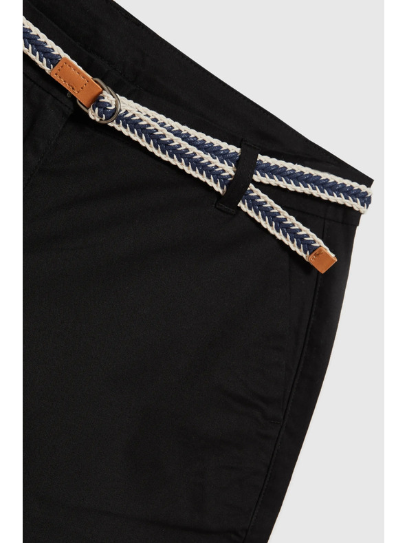 Moodo Crne ženske kratke hlače Moodo