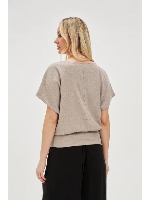 Moodo Bež ženska majica Moodo