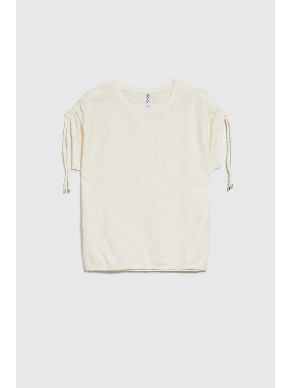 Moodo Bijela ženska majica Moodo