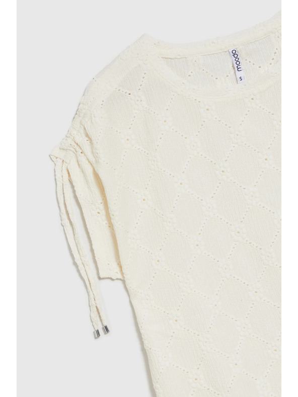 Moodo Bijela ženska majica Moodo