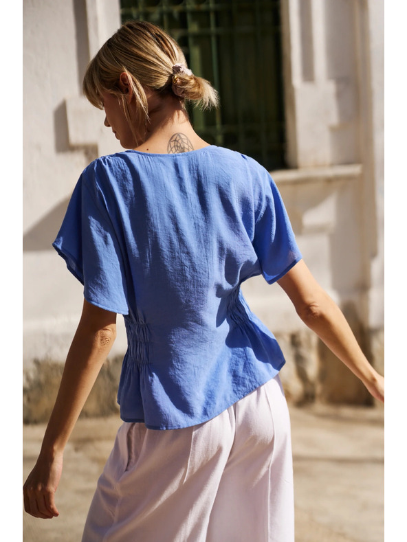 Moodo Plava ženska košulja Moodo