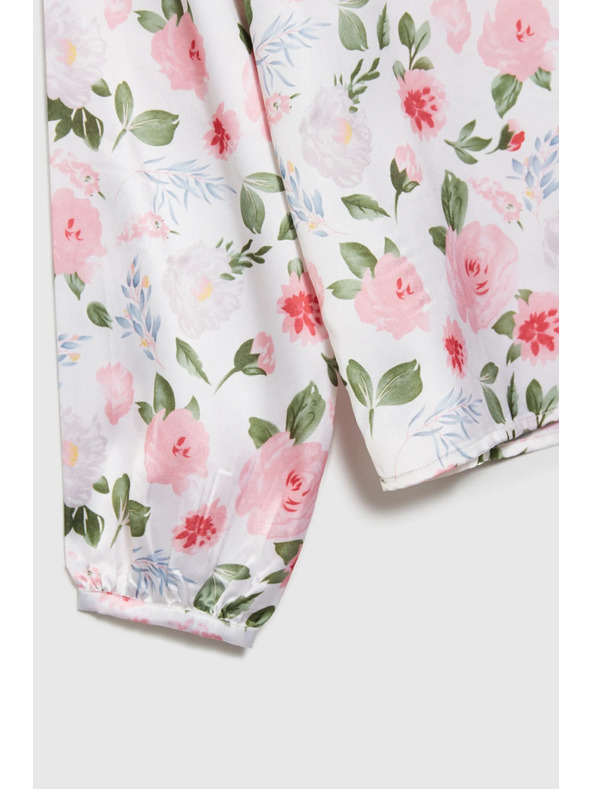 Moodo Bijela ženska cvjetna bluza Moodo