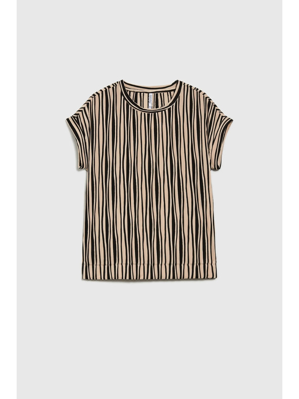 Moodo Moodo bež ženska majica