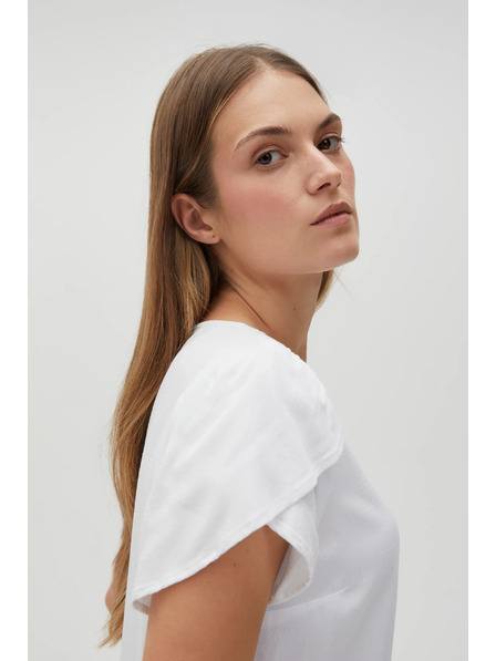 Moodo Moodo bijela ženska košulja