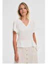 Moodo Moodo bijela ženska košulja