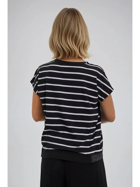 Moodo Crna ženska Moodo majica