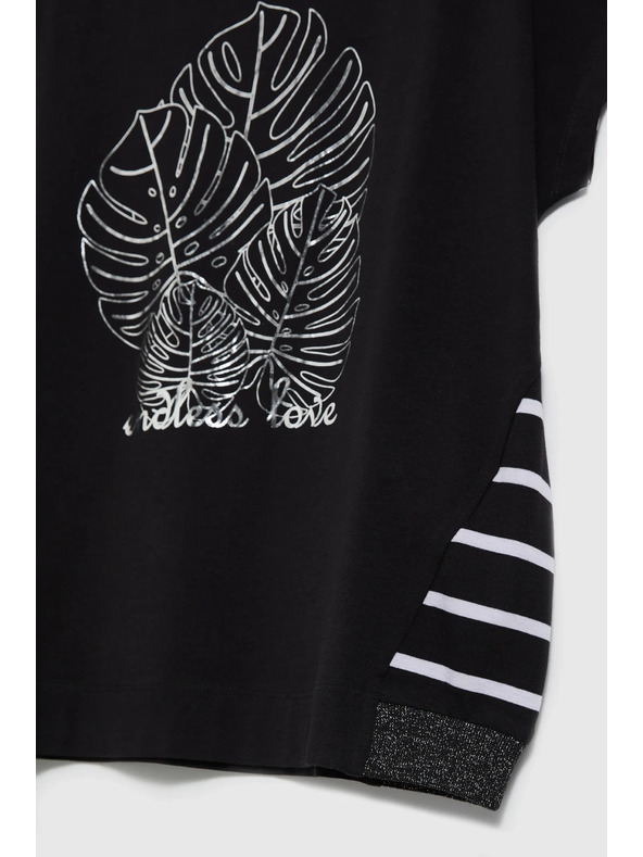 Moodo Crna ženska Moodo majica