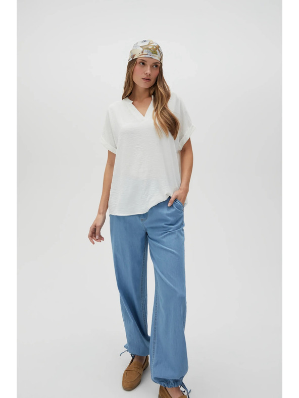 Moodo Moodo bijela ženska košulja