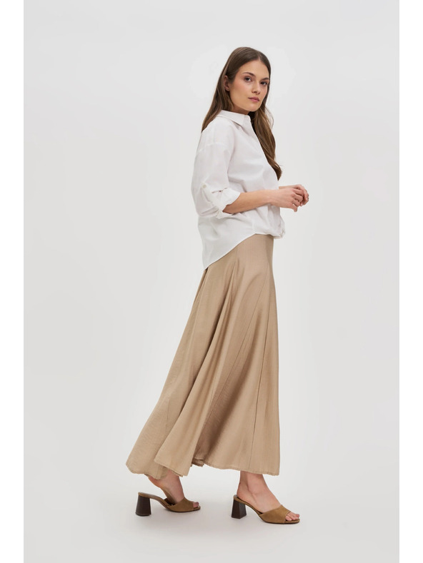 Moodo Moodo bež ženska suknja