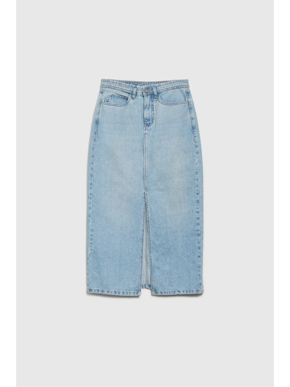 Moodo Dugačka traper suknja s prorezom Moodo